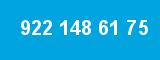 922 148 61 75 922 148 61 75